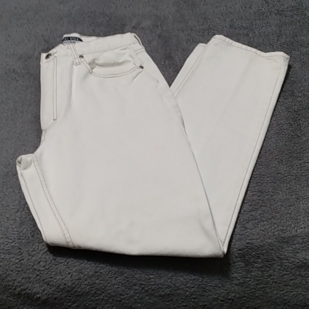 Women's Vintage Anchor Blue Loose Jeans